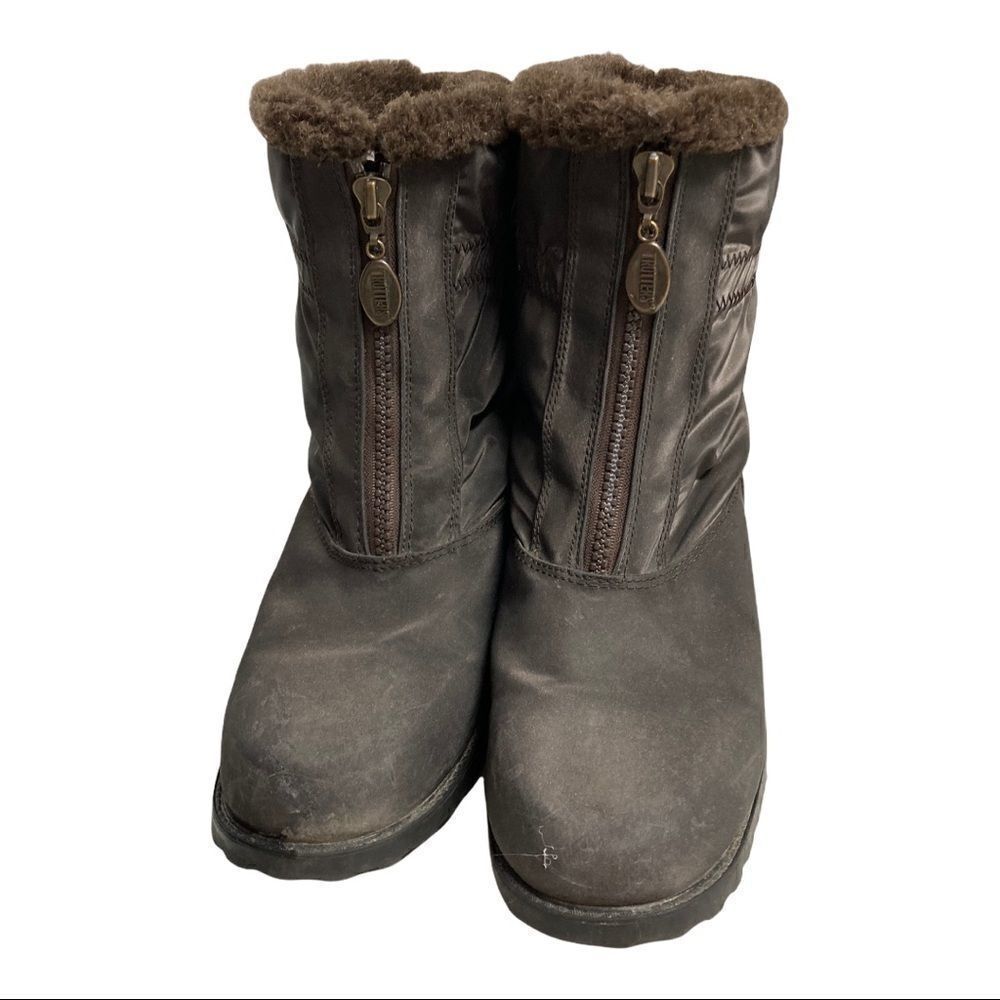 TROTTERS, Weather Resistant ,‎ Grayish Brown, Brady Style, Boots 9.5 M,